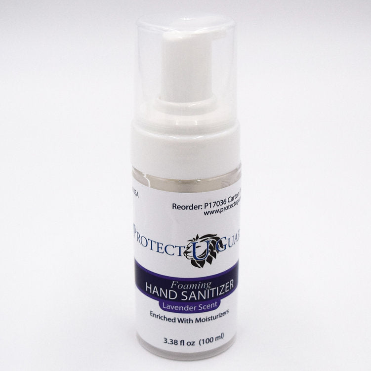 Protect U Guard Antibacterial Healthcare/Food Service Hand Soap - Lavender Scent - 3.38 Oz, 24EA/CS