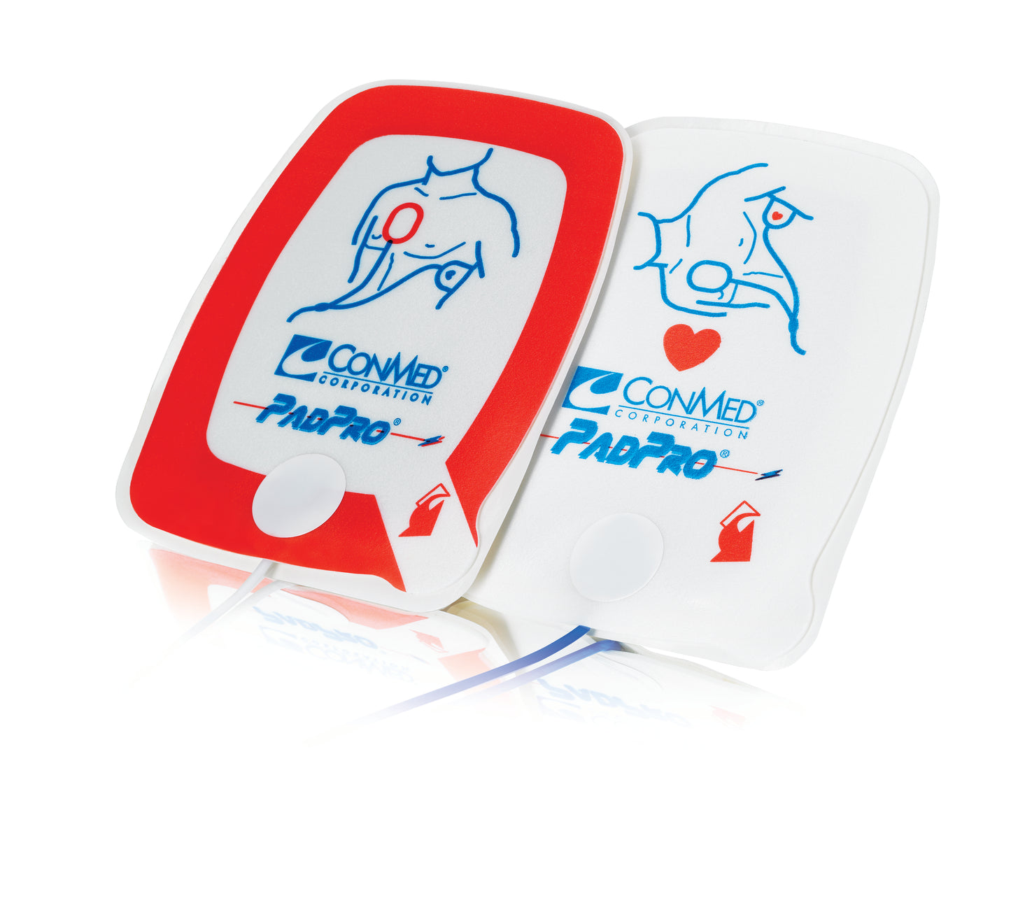 Defib Electrode Pediatric, Radiotranslucent Pads with Pre-Connect Packaging, Anderson Connector (10/CS)