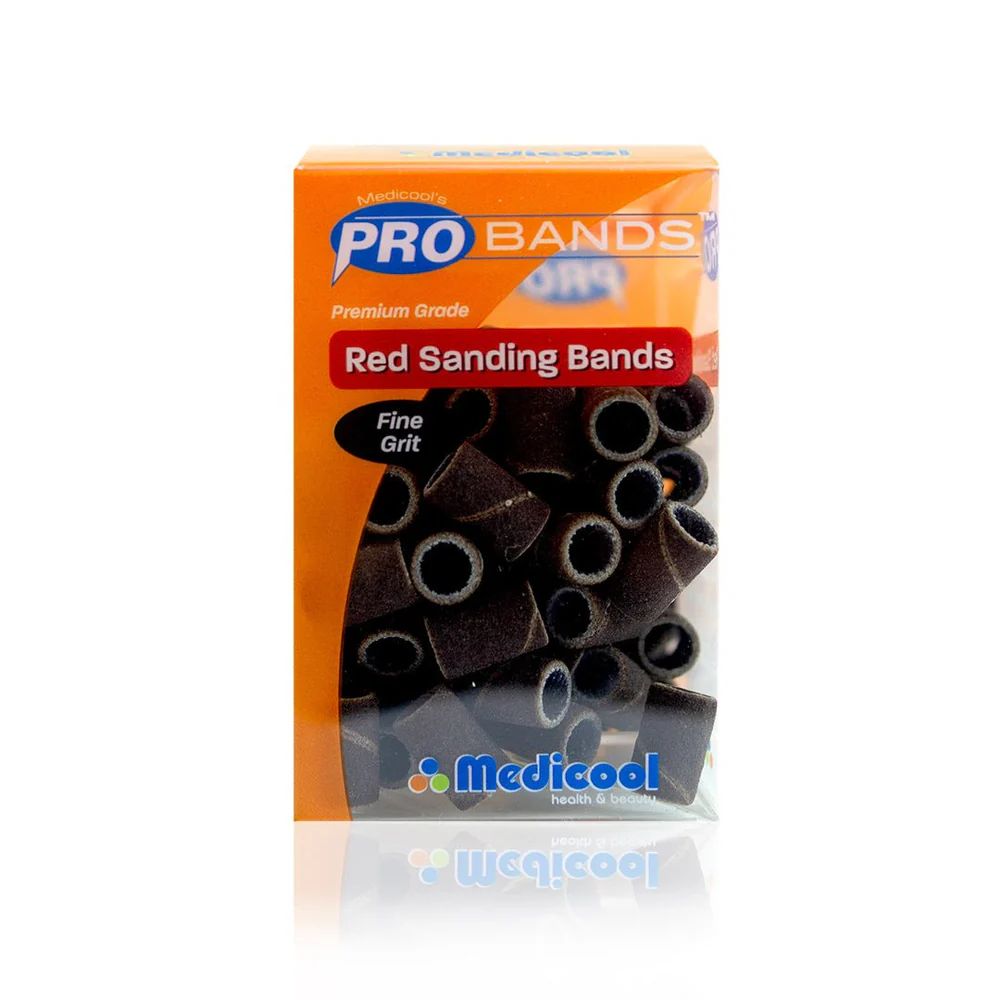 Medicool SANDING BANDS MEDIUM GRIT, BOX OF 100