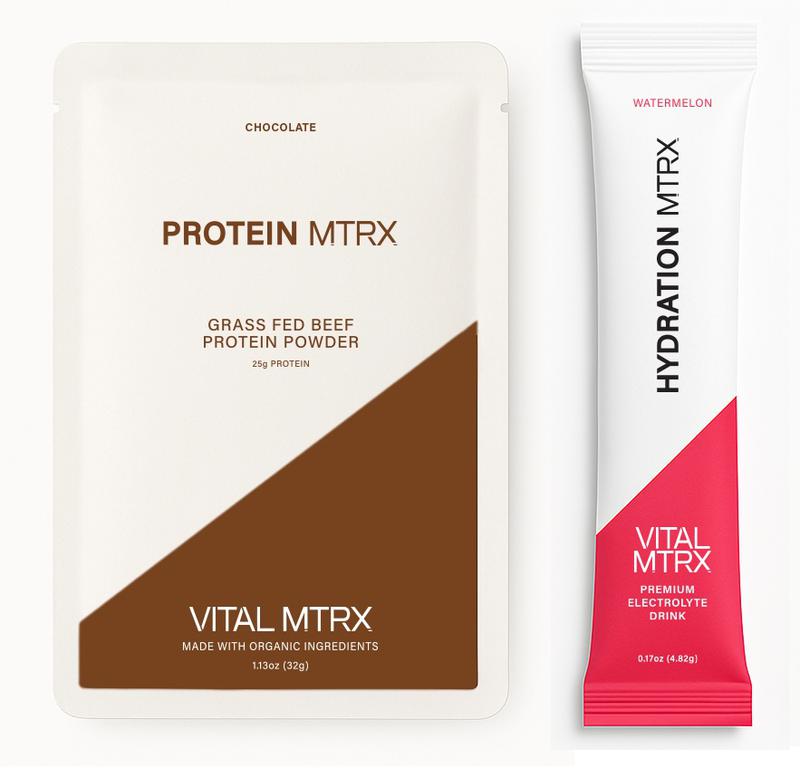 Pro Health Solutions, Vital Mtrx Surgery Pack – Chocolate Protein, 40ea & Watermelon Hydration, 20 ea, Made in USA