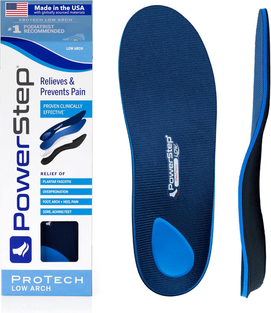 PowerStep® ProTech Low Arch H, M 11-11.5, PR