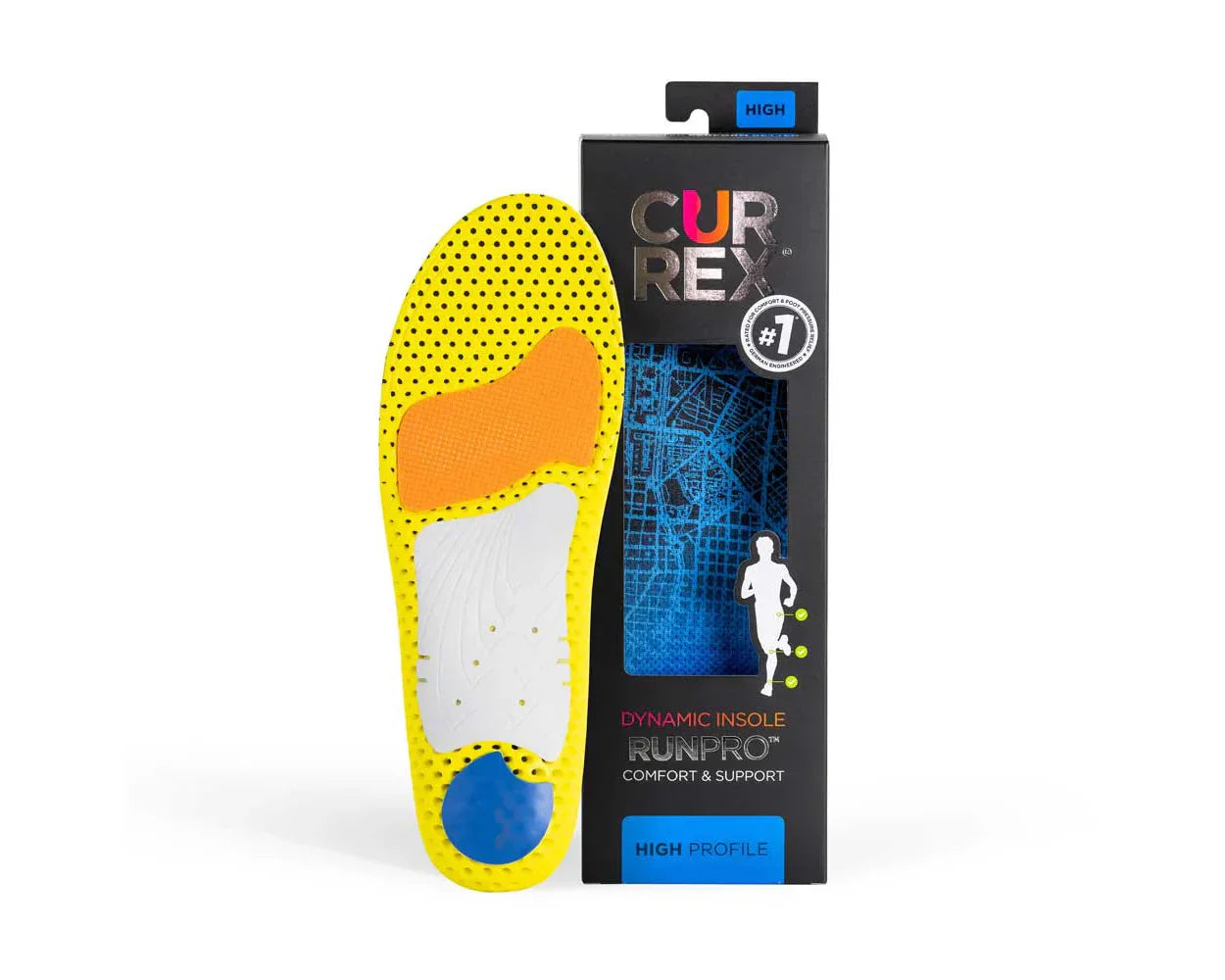 Currex RunPro High (blue) extra-small, M 3-4.5, W 4.5-6