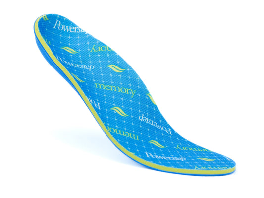 PowerStep® Pinnacle Memory Foam Insoles, D, M 7-7.5, W 9-9.5, PR
