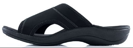 PowerStep® Orthotic Recovery Slides, Mens, Black, 13