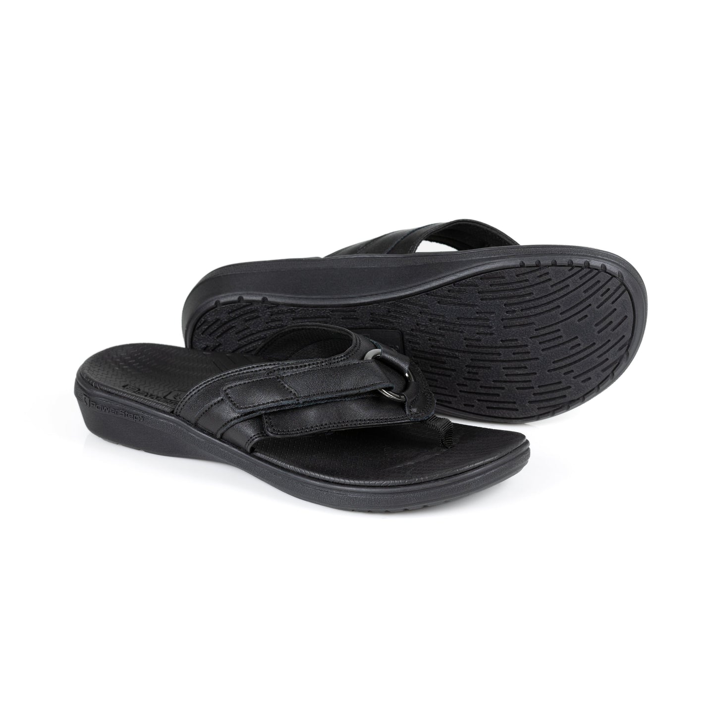 ArchWear Women's Fashion Sandals, Black 8