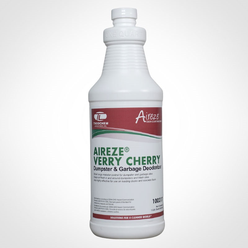 Verry Cherry Dumpster: cherry fragranced dumpster deodorizer with hose attachment, 6-32oz/cs