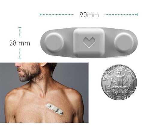 ZywieNano™ Patch. Single-Use Mobile Cardiac Telemetry System. 3-30 Day Live Monitoring.