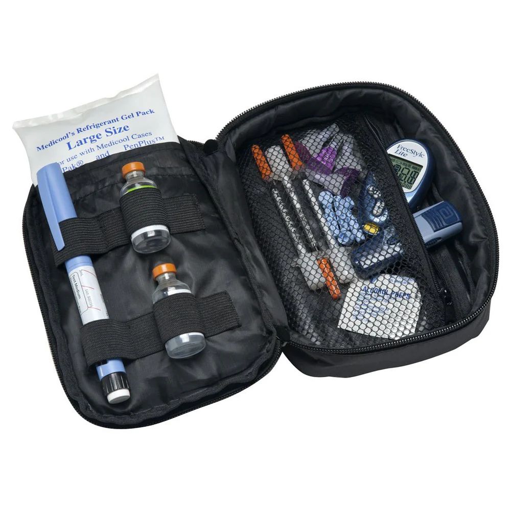 Medicool DIABETIC DAILY ORGANIZER CASE, 1/BX
